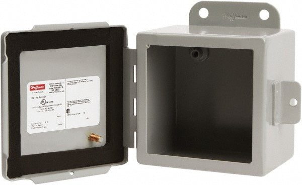 nVent Hoffman A404CH Junction Box Electrical Enclosure: Steel, NEMA 12 & 13