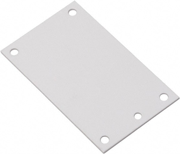 nVent Hoffman A12P10 8-7/8" OAW x 10-7/8" OAH Powder Coat Finish Electrical Enclosure Junction Box Panel