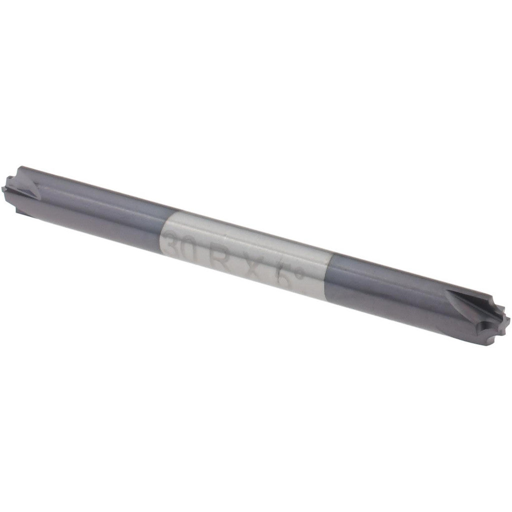 Harvey Tool 67630-C3 Corner Rounding End Mill: 0.03 mm Radius, 1/8" Dia, 4 Flutes, Solid Carbide