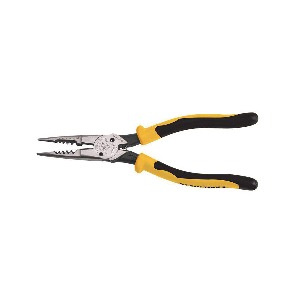 Klein Tools J206-8C Wire Stripper Plier: 2-1/4" Jaw Length, Side Cutter
