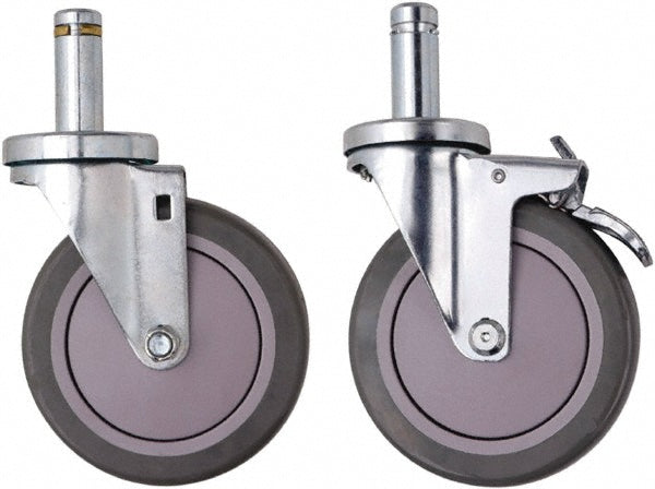 Quantum Storage WR-00H Stem Caster: Use With Mobile Kits with shelves 18" and wider