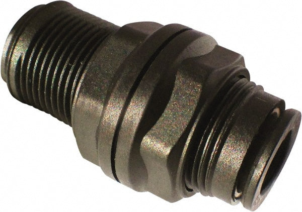 Legris 3116 06 00 Push-To-Connect Tube to Tube Tube Fitting: Bulkhead Union