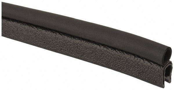 TRIM-LOK 3100B3X1/8C-25 1/8 Inch Thick x 0.3 Inch Wide, PVC/EPDM, Trim Seal Wear Strip