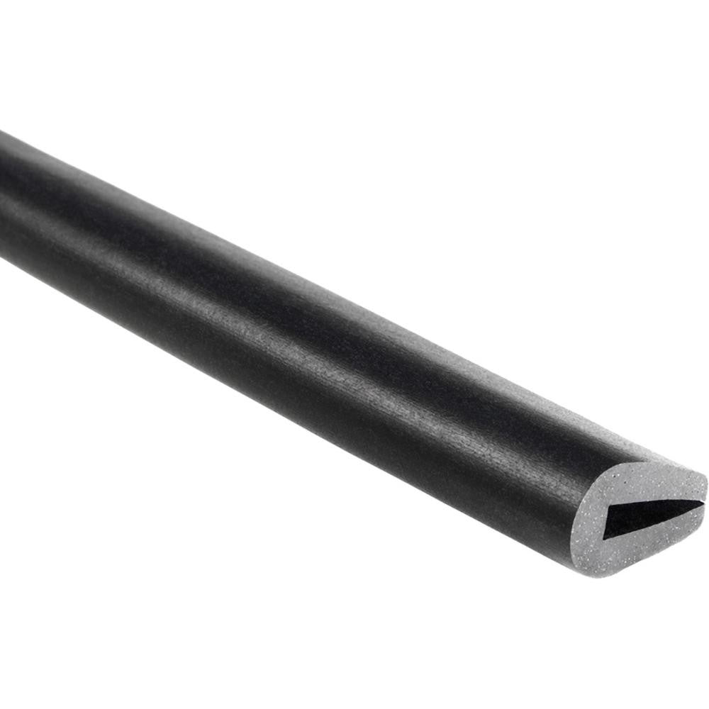 TRIM-LOK X1012-100 1/8 Inch Thick x 23/64 Wide x 100 Ft. Long, Neoprene Rubber Edge Trim