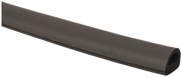 TRIM-LOK X125HT-100 0.53 Thick x 3/4 Wide x 100 Ft. Long, EPDM Rubber D Section Seal with Acrylic