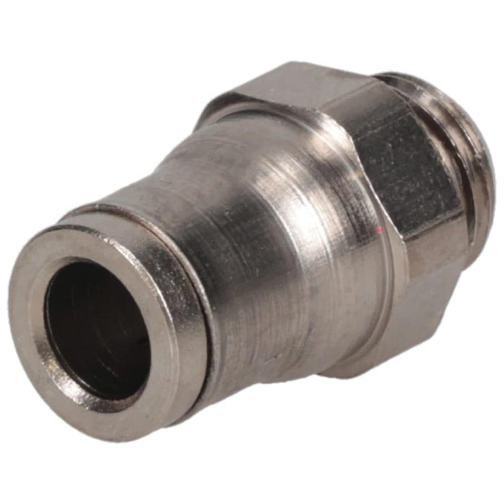 Legris 3601 06 60 Push-to-Connect Tube x Metric Thread Connector: M10x1, 6 mm Tube OD
