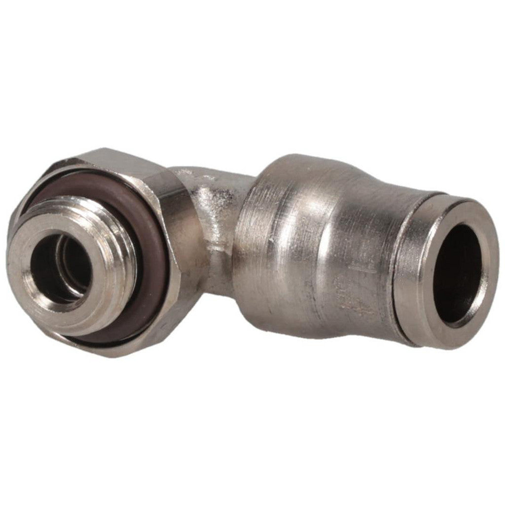 Legris 3699 56 10 Push-to-Connect Tube x Male x Tube x Male BSPP Elbow: BSPP, 1/4" Tube OD