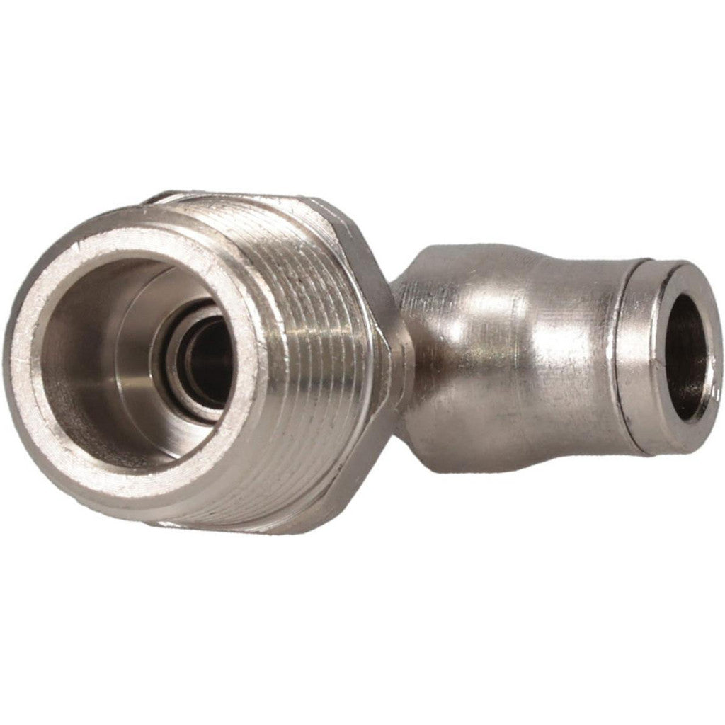 Legris 3609 56 18 Push-to-Connect Tube x MNPT x Tube x Male Elbow: NPT, 1/4" Tube OD