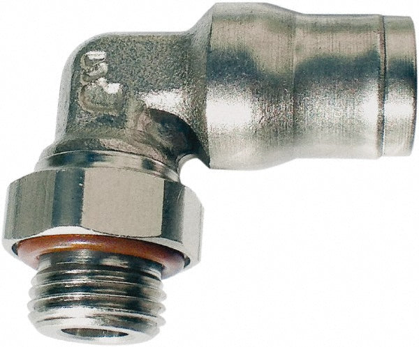 Legris 3699 06 60 Push-to-Connect Tube x Metric Thread Elbow: M10x1, 6 mm Tube OD