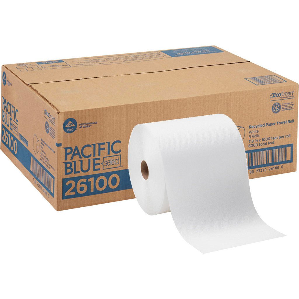 Georgia Pacific 26100 Pacific Blue Select Paper Towel Roll By GP Pro, White
