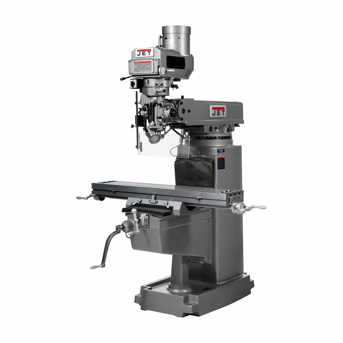 Jet Knee/Column Milling Machine, 3-Phase, 230/460 V (691205)