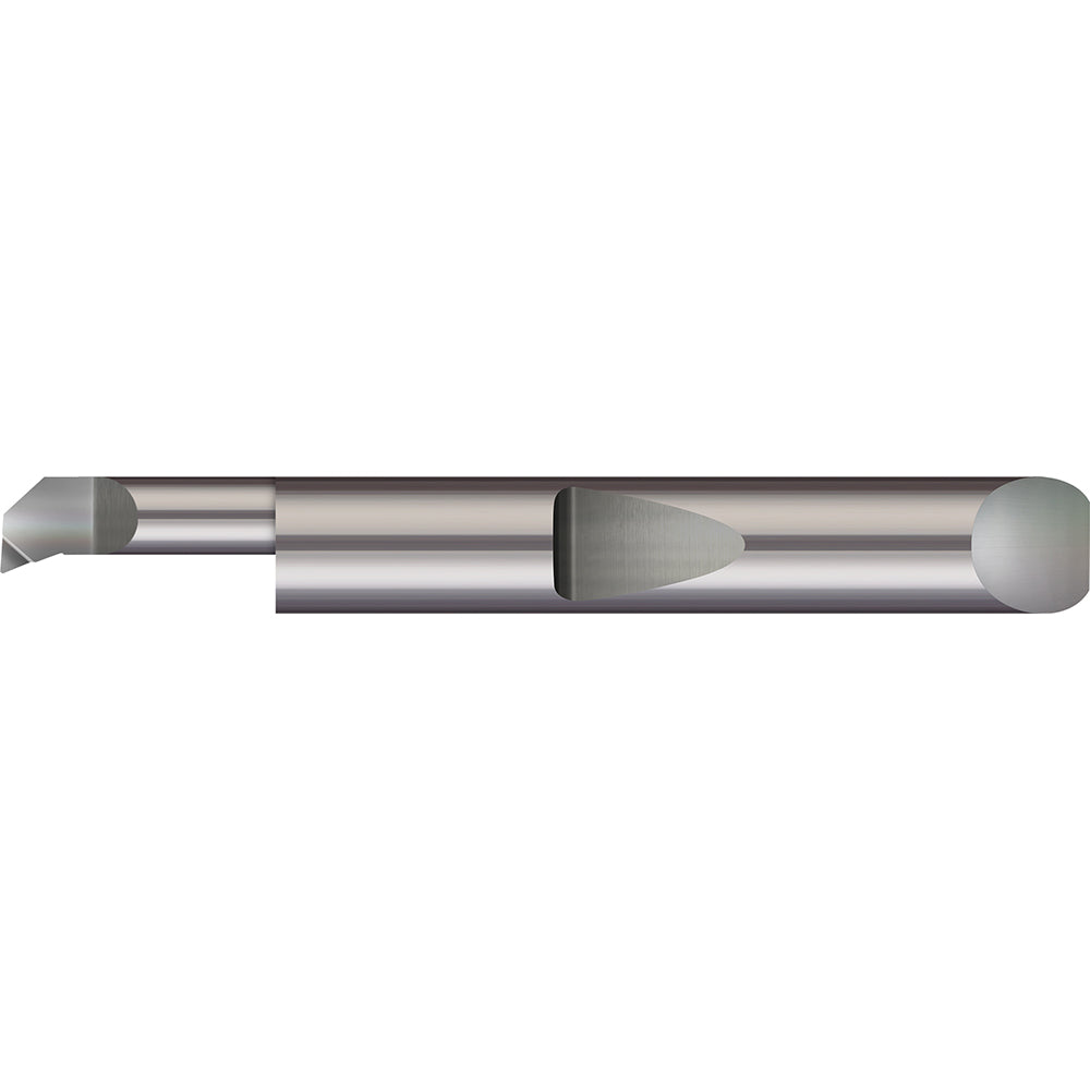 Micro 100 QBT-3601000 Boring Bar: 0.3600" Min Bore, 1" Max Depth, Right Hand, 3/8" Shank Dia, Solid Carbide