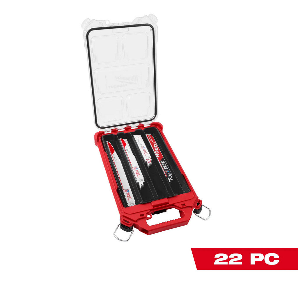 Milwaukee Tool 49-22-5640 22 Pc. SAWZALL Blade PACKOUT Kit