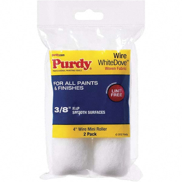 Purdy 140606042 WhiteDove Wire Mini Roller, 4" x 3/8", 2 count