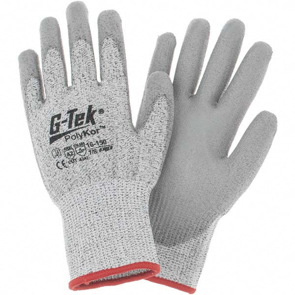 PIP 16-150/S Cut, Puncture & Abrasion-Resistant Gloves: G-Tek 16-150, Size Small, ANSI Cut A2, ANSI Puncture 4, Polyurethane, PolyKor