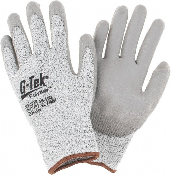 PIP 16-150/XL Cut, Puncture & Abrasion-Resistant Gloves: G-Tek 16-150, Size X-Large, ANSI Cut A2, ANSI Puncture 4, Polyurethane, PolyKor