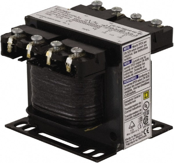 Square D 9070T50D1 1 Phase, 50 VA, Control Transformer