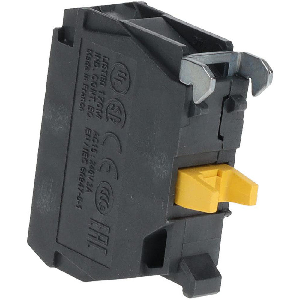 Schneider Electric ZBE202 NC, Multiple Amp Levels, Electrical Switch Contact Block