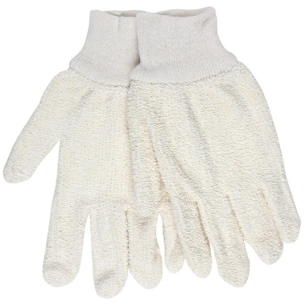 MCR Safety Work Gloves: Memphis 9401KM, Size Medium, Terry Cloth Lined, Terrycloth, General Purpose