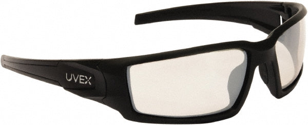 Uvex S2943 Safety Glasses: Scratch-Resistant, Polycarbonate, Clear Mirror Lenses, Full-Framed