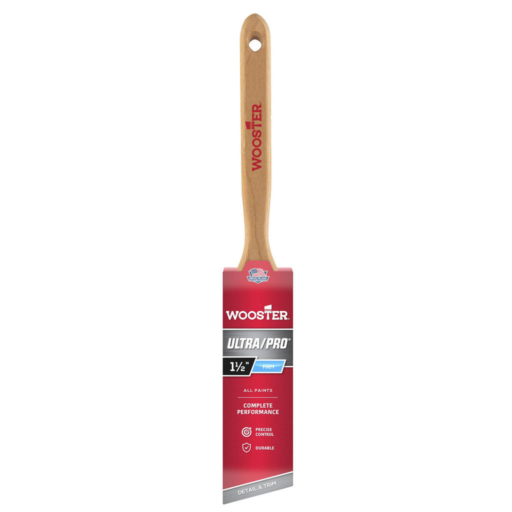 Wooster Brush 4174-1-1/2 Paint Brush: 1-1/2" Wide, Nylon