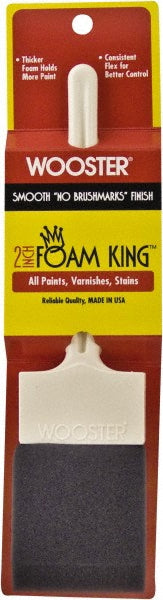Wooster Brush 3103-2 Paint Brush: 2" Wide, Foam, Synthetic Bristle (Pack of 12)
