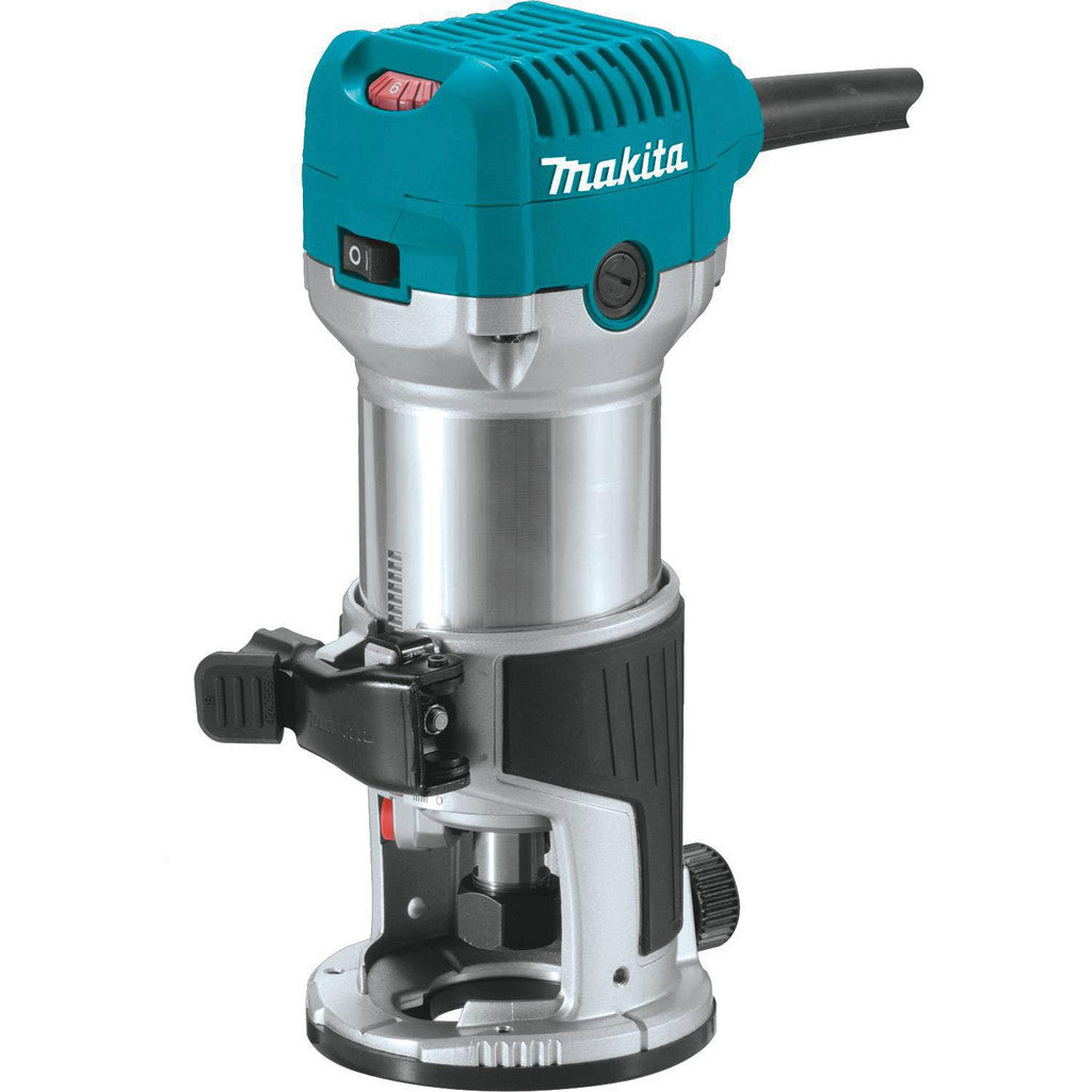 Makita RT0701C Electric Compact Router: 1/4" Collet, 1.25 hp