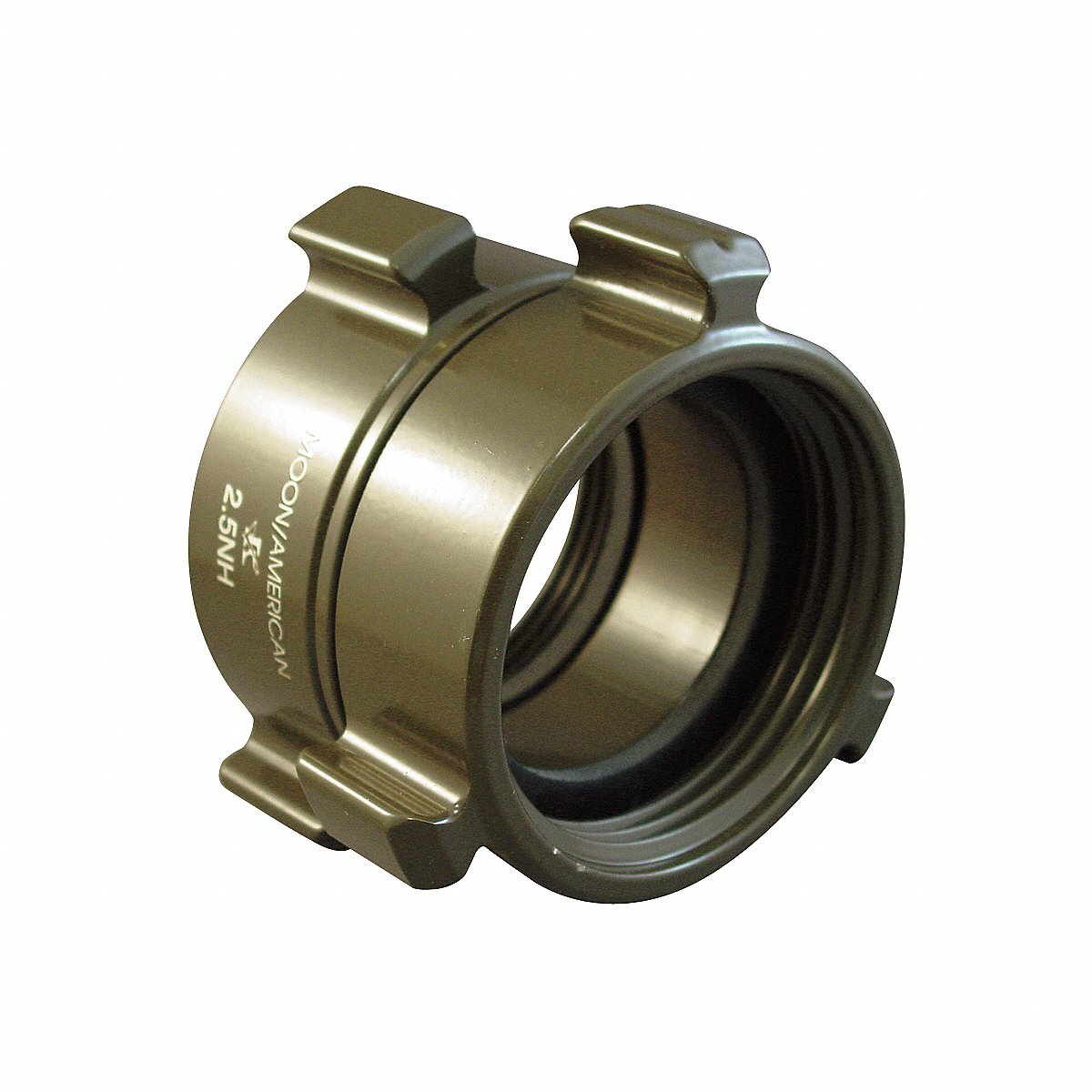 Moon American Fire Hose Adapter, Straight, Nhxnh (379-1521524)