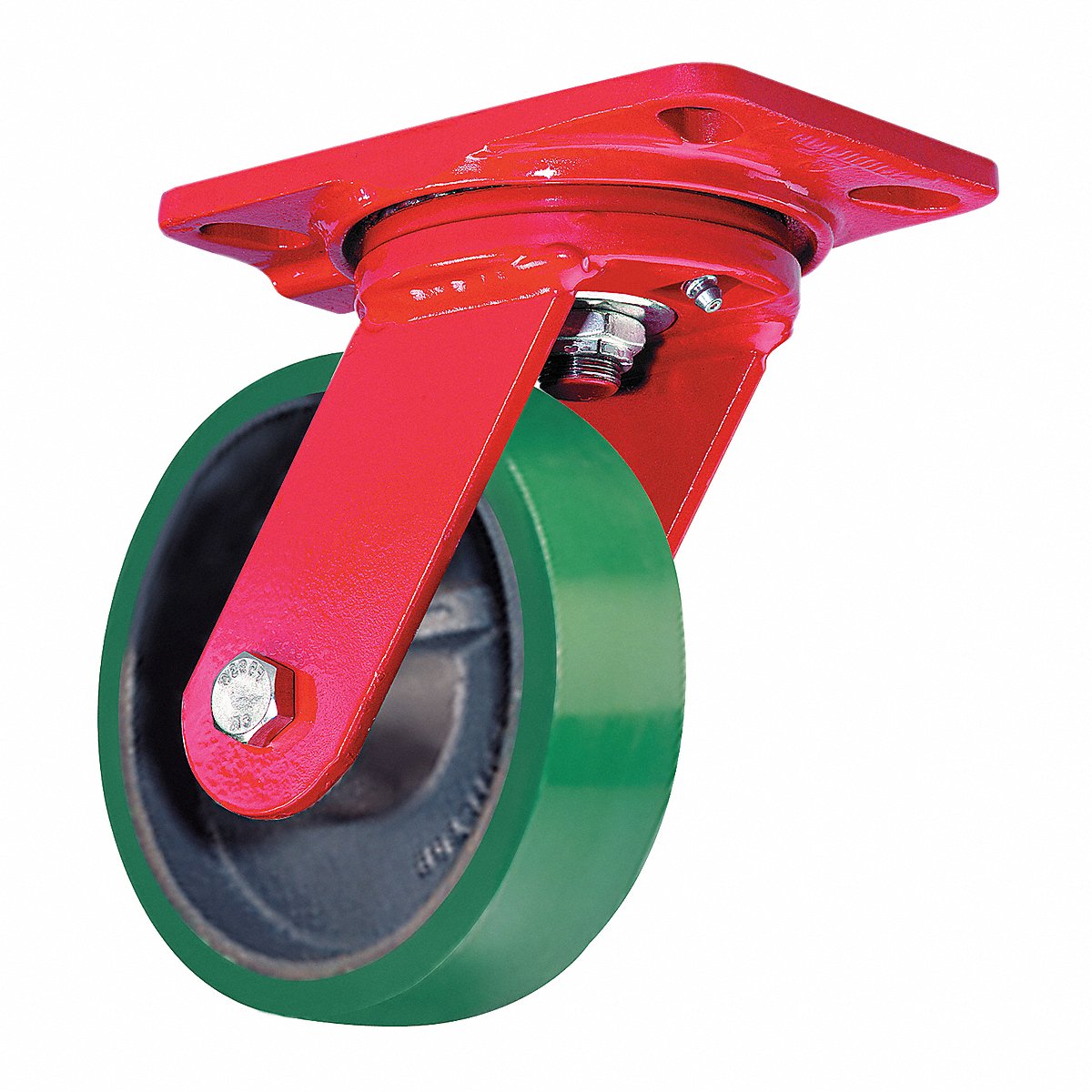 Hamilton Plate Caster Swivel Polyurethane 9 3/4 H (S-HS-8DB)
