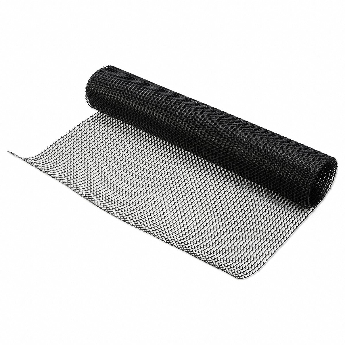 San Jamar Shelf Poly-Liner, 2X10 Ft, Black, 10 FT (PL0105GR)
