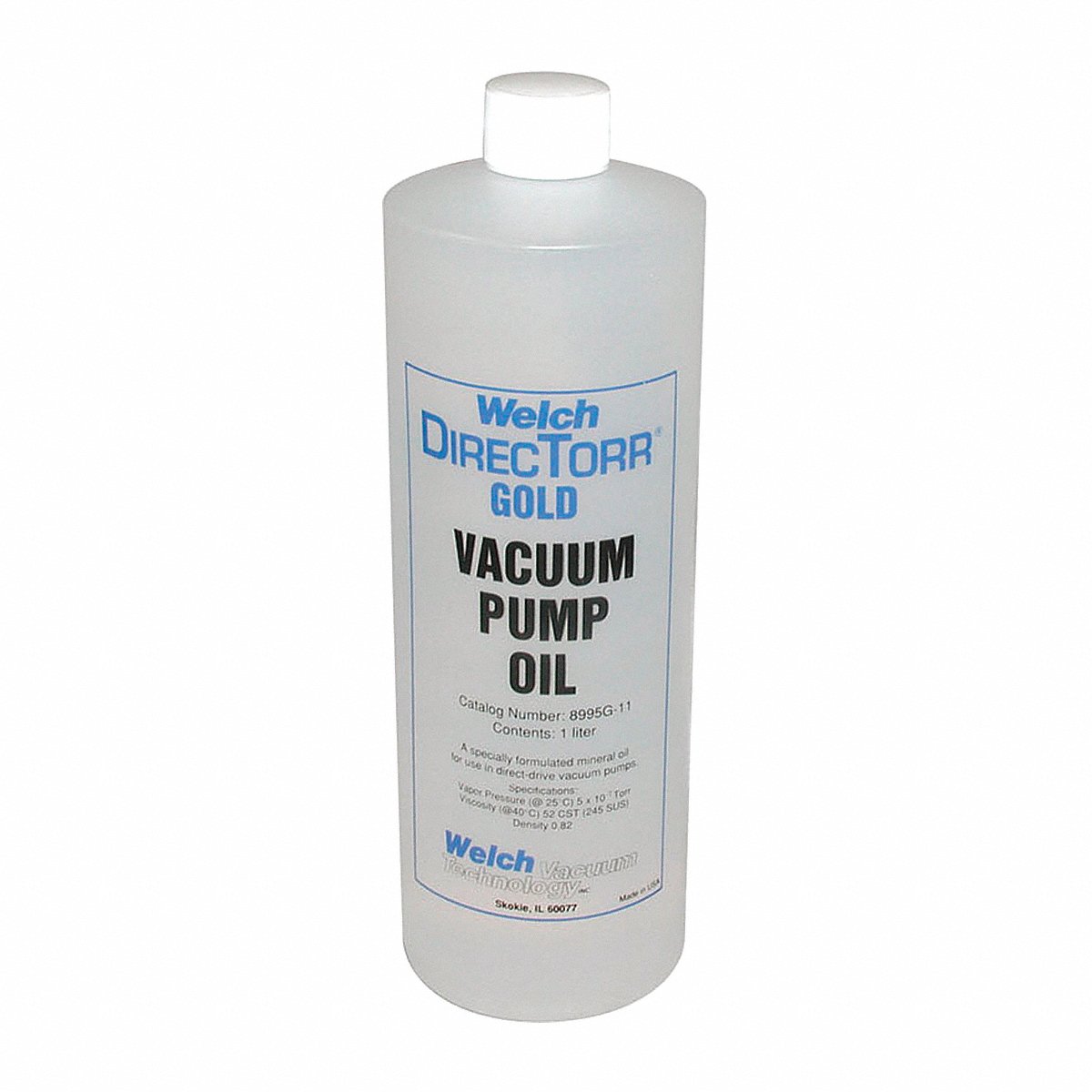 Gold Vacuum Pump Oil, 1 L, Bottle (8995G-11)