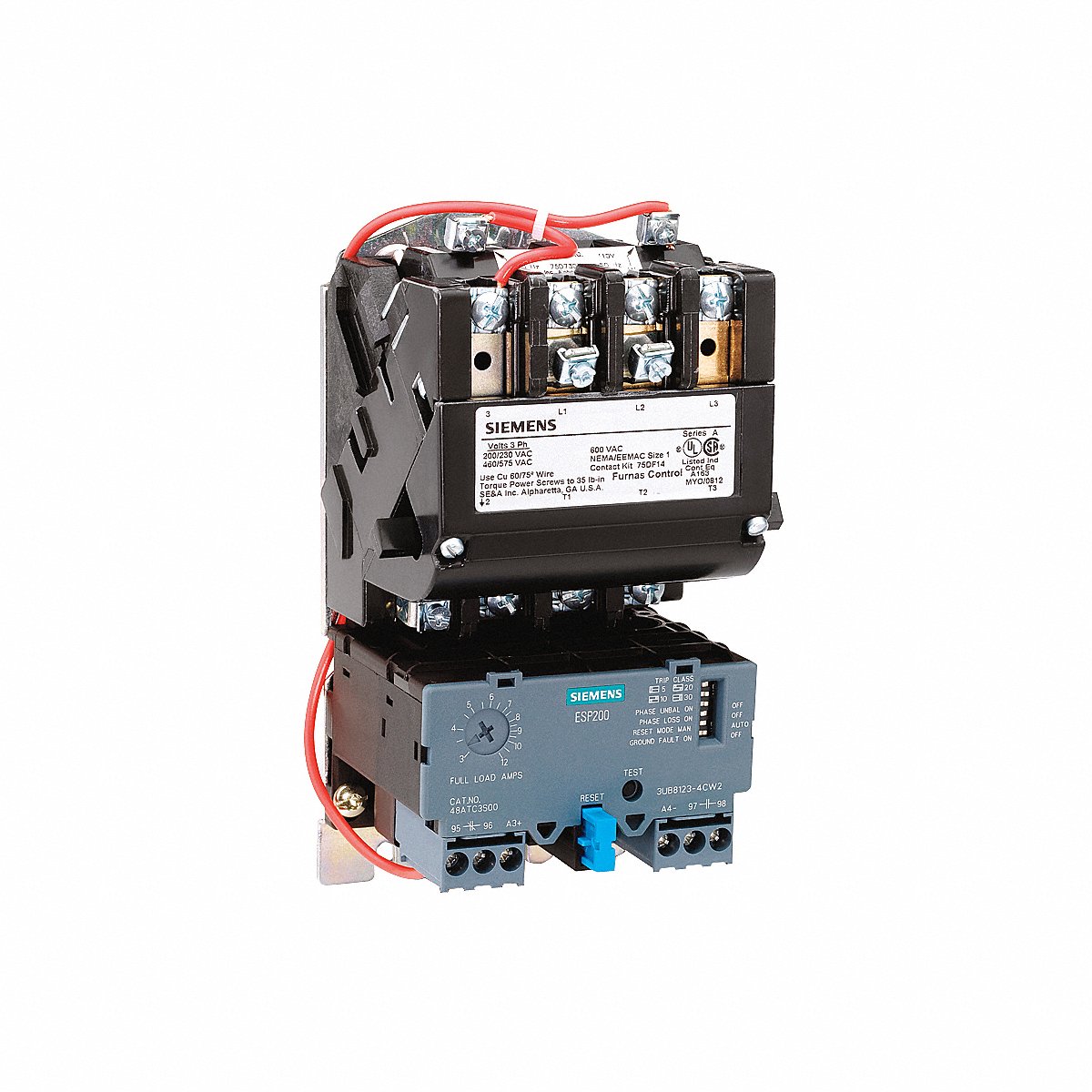 Siemens Nemamtrstart, Electric, 110-120/220-240Vac (14CUC32AA)