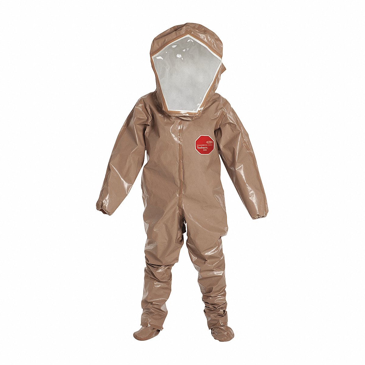 Dupont Encapsulated Suit, L, Tan, Pk6 (C3528TTN)
