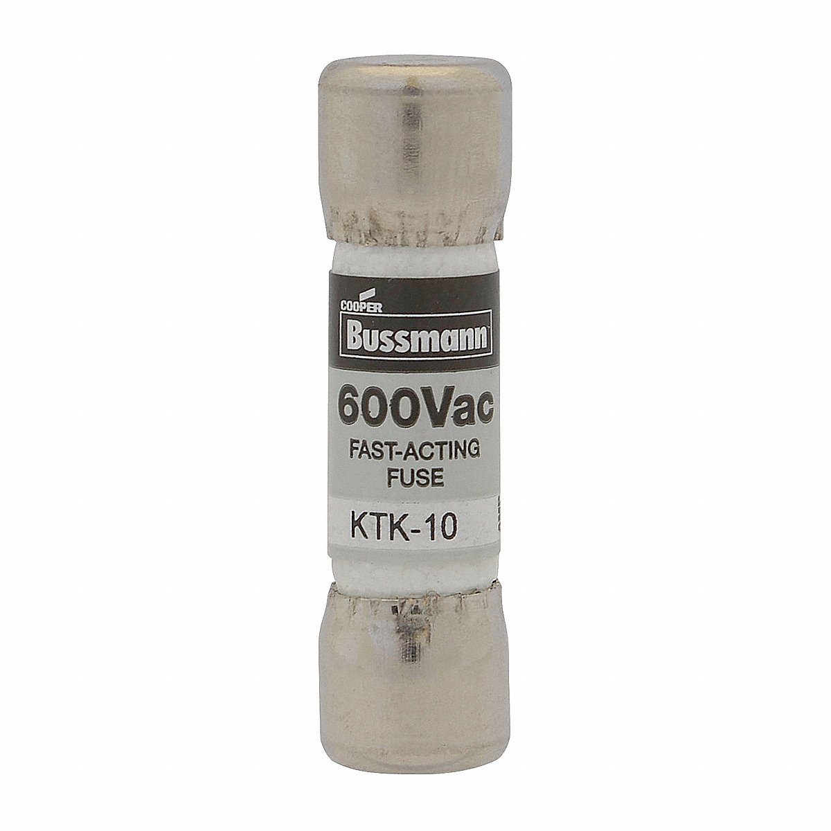 Bussmann Fuse 600 VAC CYL 100 mA 1.5 in Midget KTK (KTK-1/10)