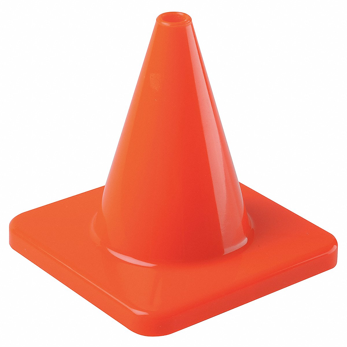 Grainger Global Sourcing - Safety Traffic Cone, 4 In.Orange, 4 In (6FGY6)