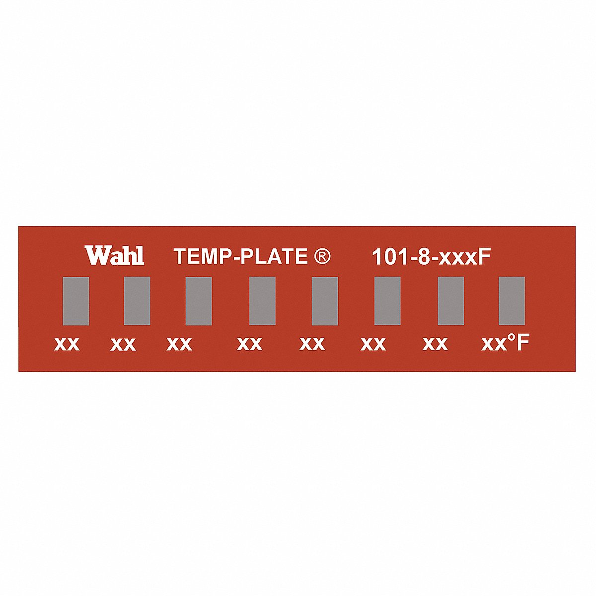 Wahl Non-Reversible Temp Indicator Mylar PK10 (101-8-190F)