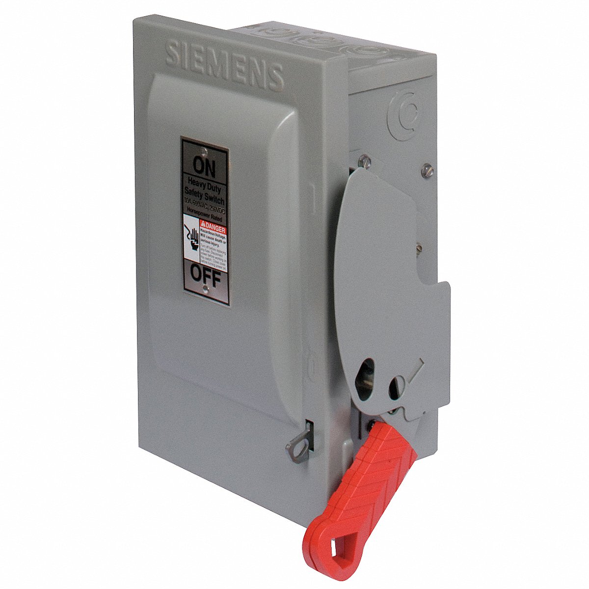 Siemens Safety Switch, Non-Fusible, 100 A, Steel (HNF363)