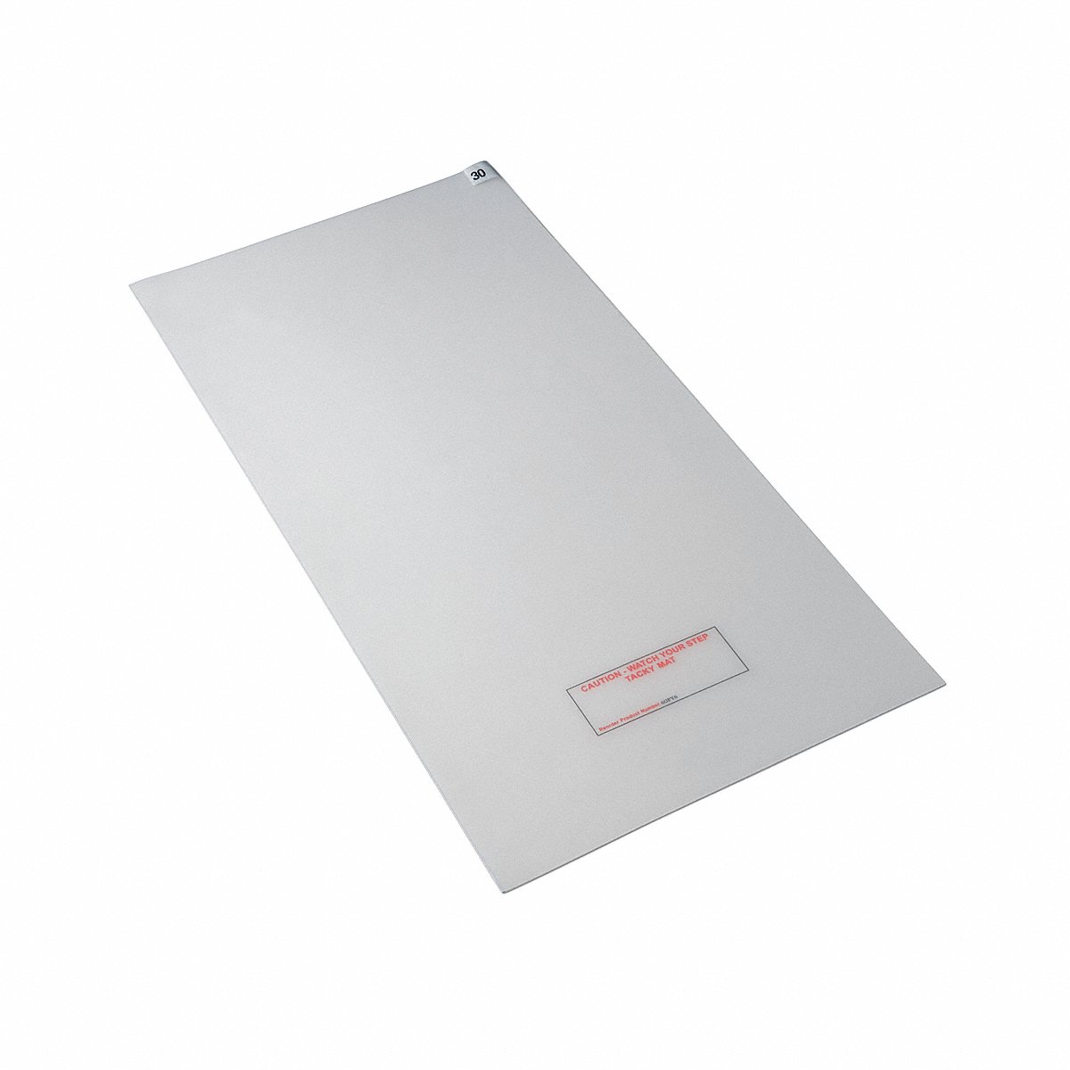 Condor D 3947 Tacky Mat Clear 18 x 36 In PK4 (6GPY8)