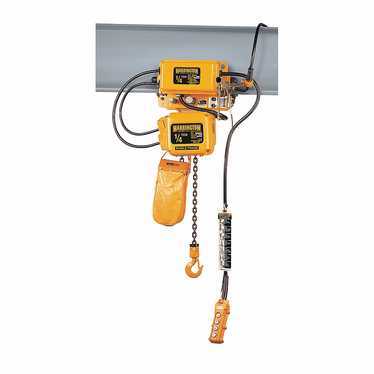 Harrington K 8745 Electric Chain Hoist 500 lb cap. (SNERM003S-L-15)