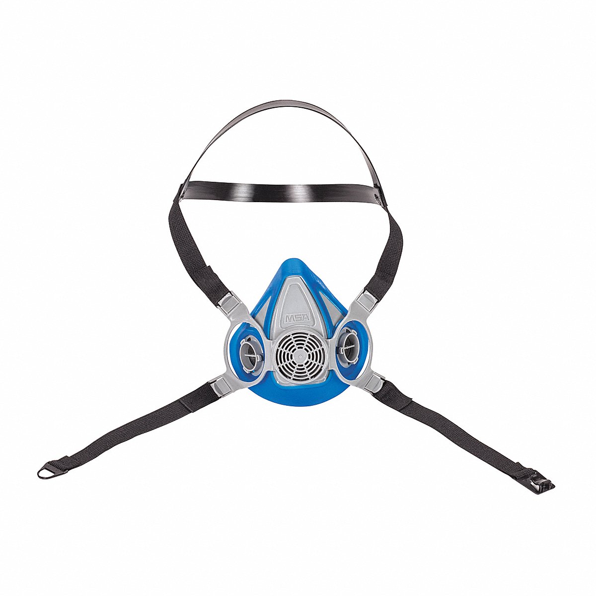 MSA Half Mask Respirator Rubber Blue (815696)