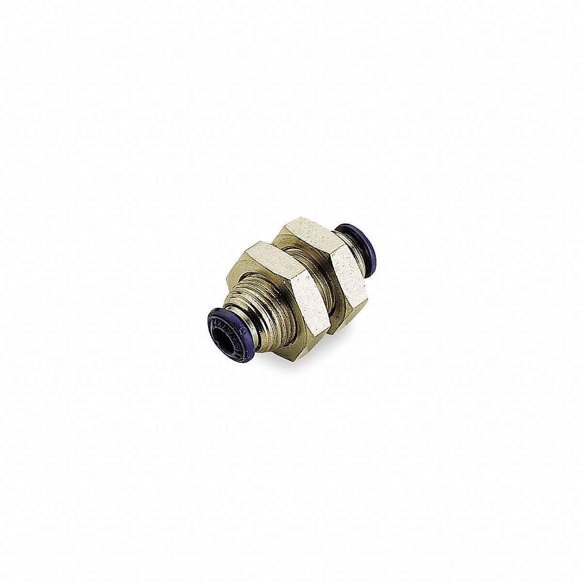 Aignep USA Bulkhead Union Brass Push-Fit 5/32 in PK5 (88050-53)