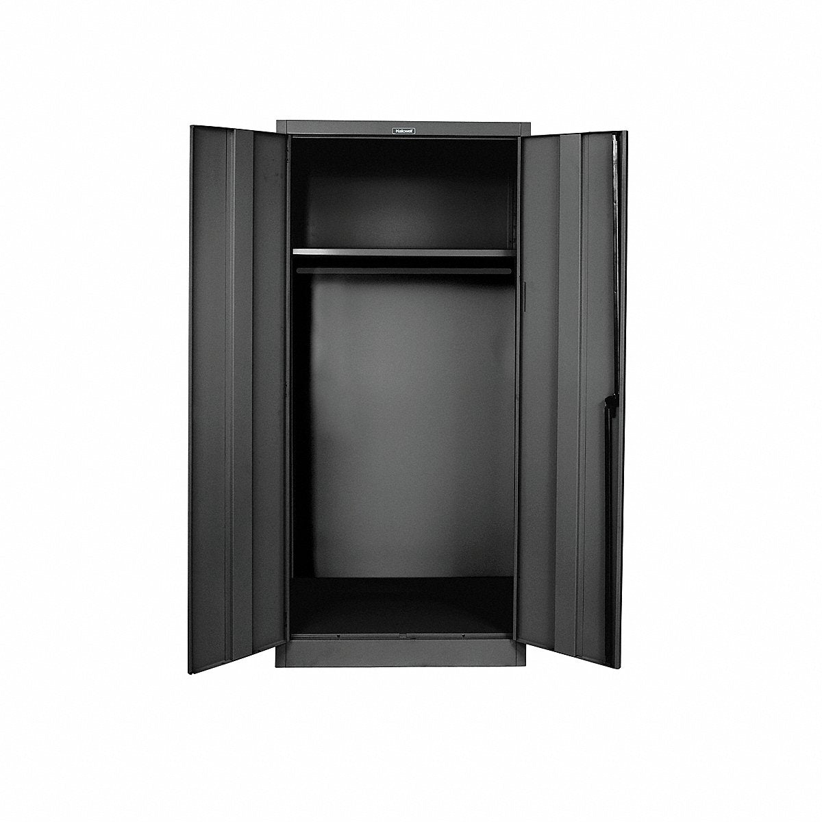 Hallowell K 3922 Storage Cabinet 78 x 36 x 18 Black 1 Shelves  (835W18ME)
