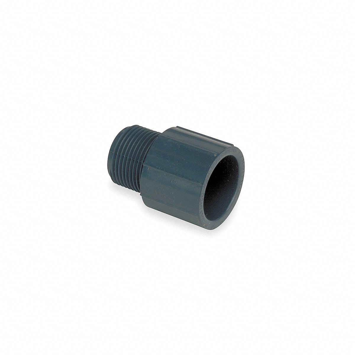 Georg Fischer Corporation Male Adapter, 1 In, Schedule 80, Gray, 1 in (836-010)
