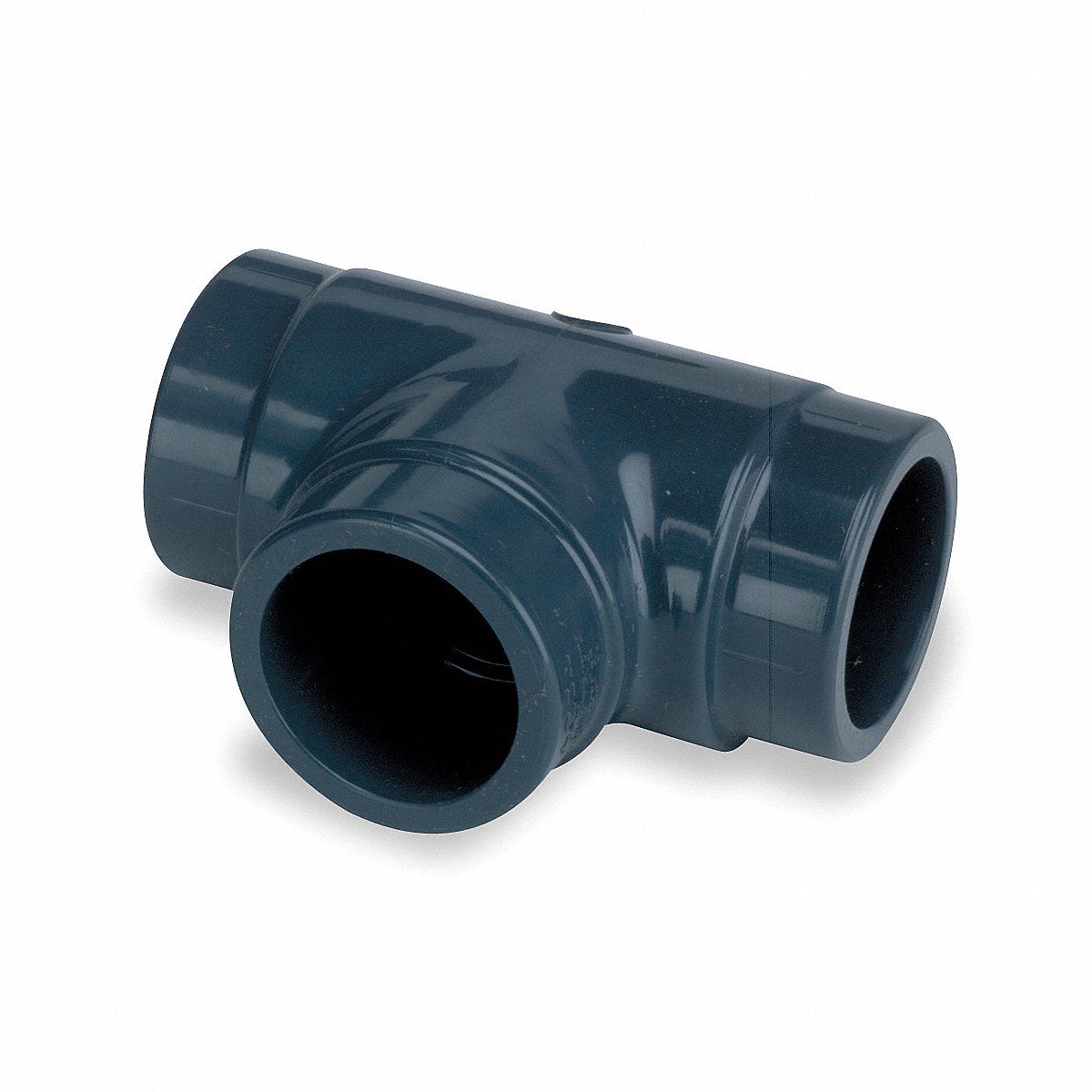 Georg Fischer Corporation Tee, 1/2 In Pipe Size, Schedule 80, Socket, 2 in (9801-005)