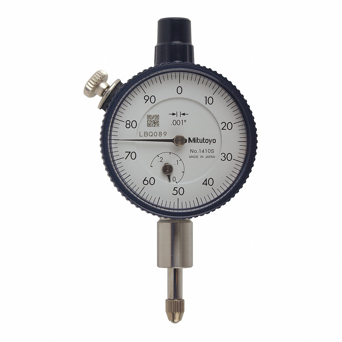 Mitutoyo Dial Indicator 0 to 0.250 In 0-100 (1410A-10CAL)