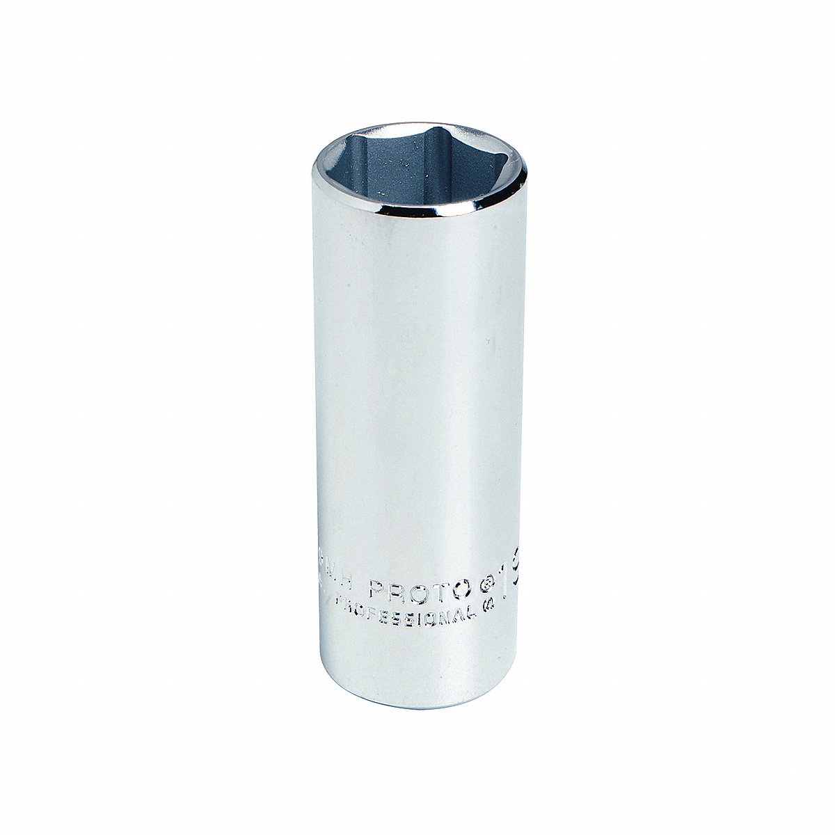 Proto Socket, Steel, 6-Point, 19 mm Chrome 0.375 in (J5019MH)