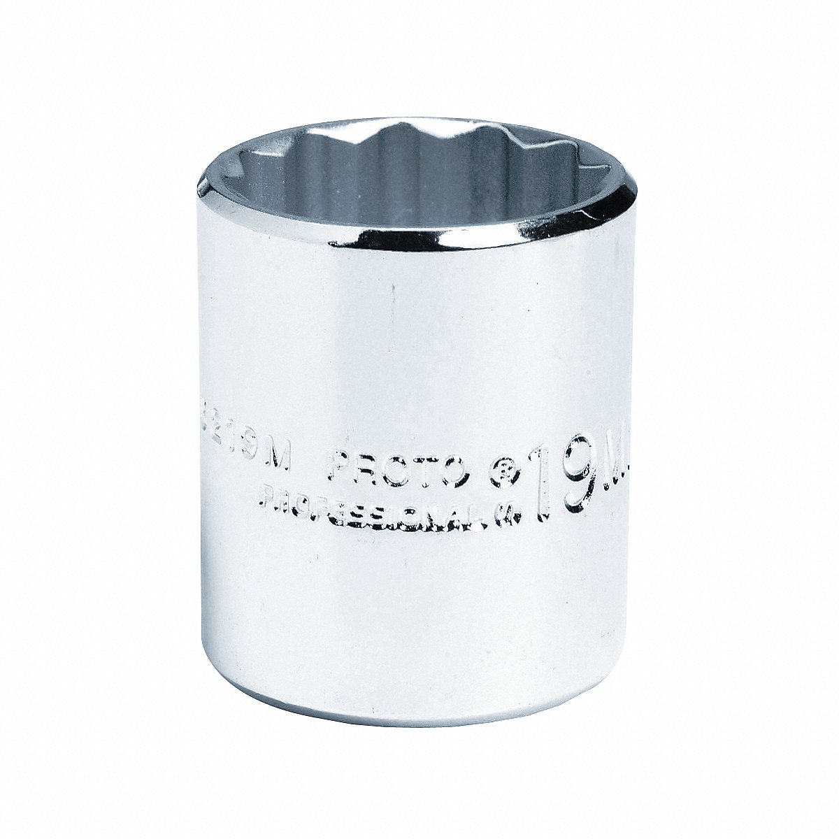 Proto Socket, Steel 12 P 20 mm Chrome 0.375 in (J5220M)