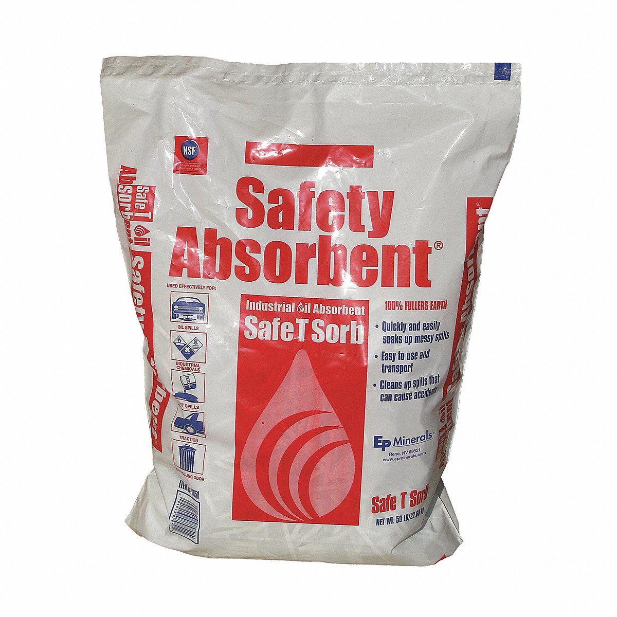 Ep Minerals Universal Absorbent, 50 Lb., Bag (7951)