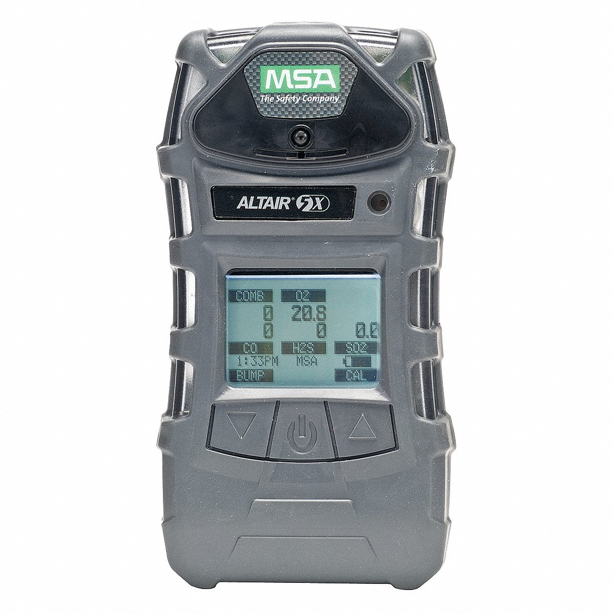 MSA Multi-Gas Detector, 4-Gas Configuration, -4 to 122°F, LCD Display (10116924)