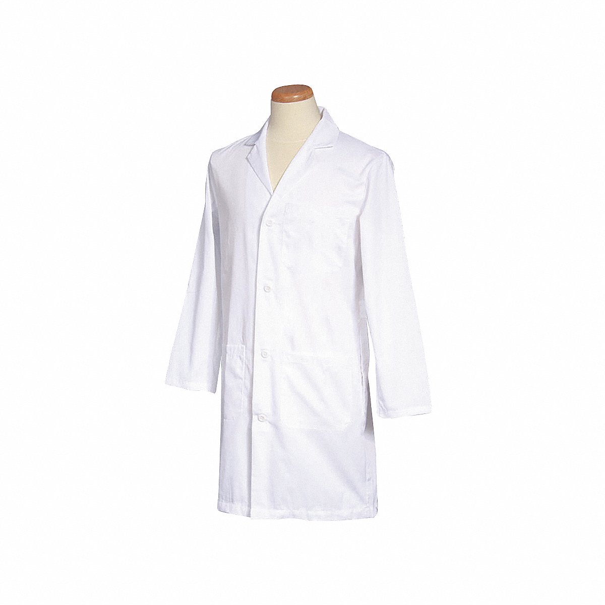 Fashion Seal Lab Coat, White, 39" L, L, 39" (499 40)